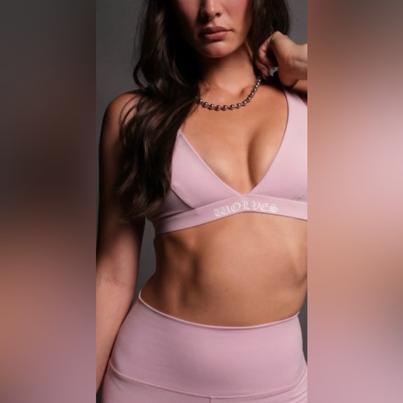 Darc Sport Other - NWT Darc Sport She Chopper V Sports Bra - PINK DUST
